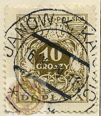 Poland-Regular Surcharged Stamps-1924-Scott-J72-wm.jpg