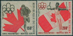 AB1976奥运会国旗和铅球等体育运动.jpg