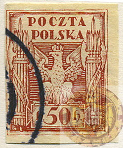 Poland Schaubek Vol Page Master-1919-Scott-87wm.jpg