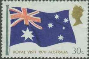 澳大利亚A1970英女室访澳(信)，国旗.jpg