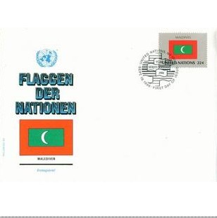 A联合国 国旗专题 1986 马尔代夫 首日封.jpg