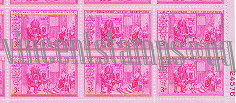 U S Sheet Stamp-11 #1004 Betsy Rose-AWa-2ok.jpg